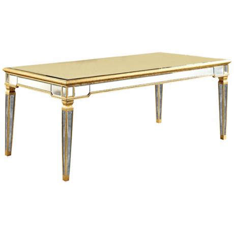 620015 Modern mirrored coffee table