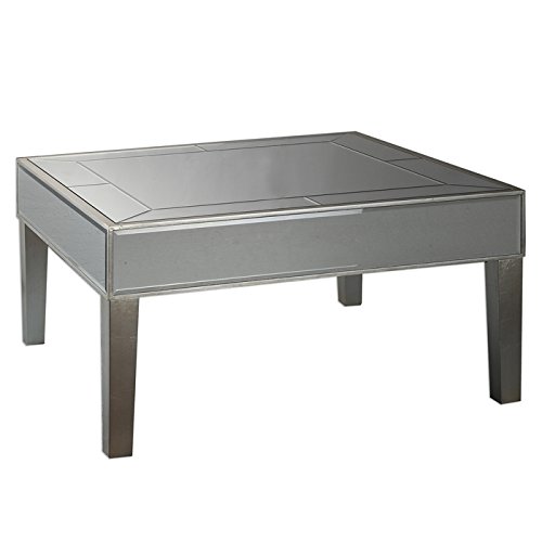 620019 Modern mirrored coffee table