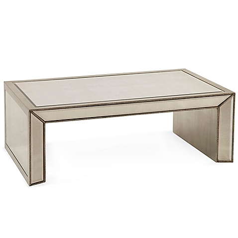 620024 Modern mirrored coffee table