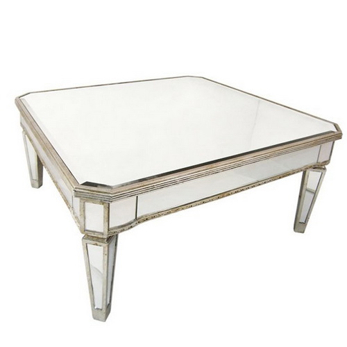 620028 Modern mirrored coffee table