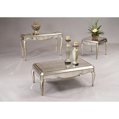 620030 Modern mirrored coffee table