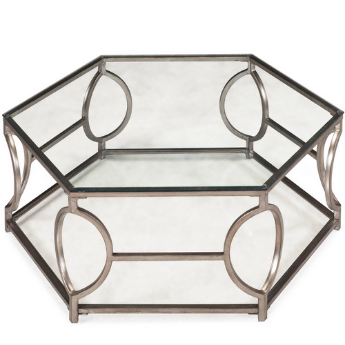 620031 Modern mirrored coffee table