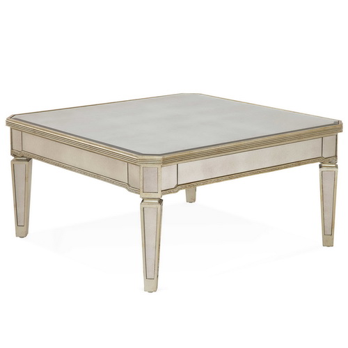 620046 Modern mirrored coffee table