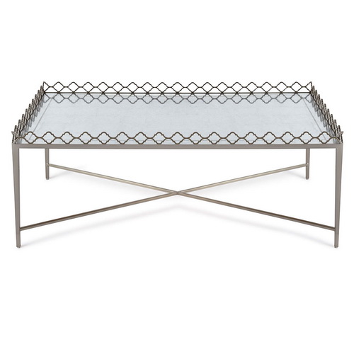 620053 Modern mirrored coffee table