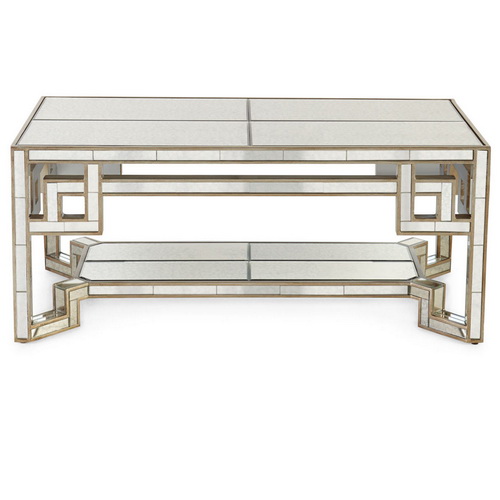 620055 Modern mirrored coffee table