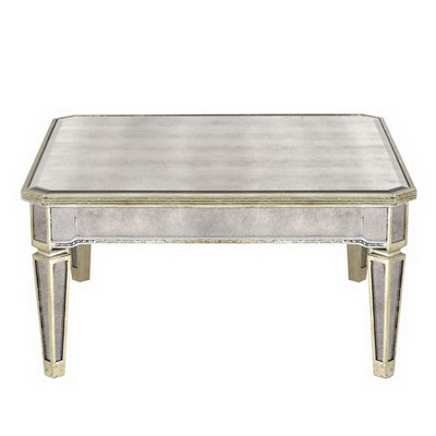 620062 Modern mirrored coffee table