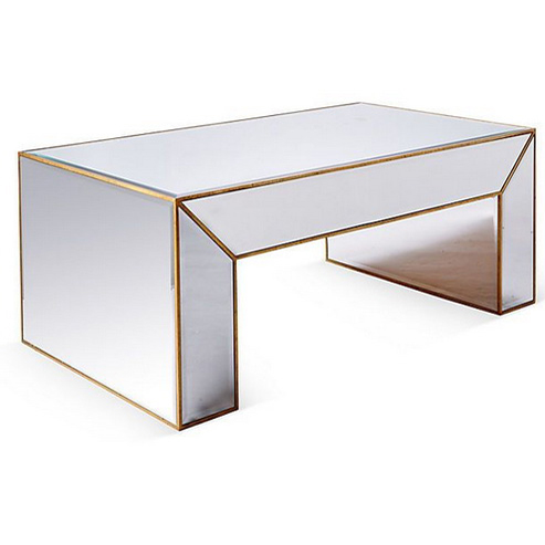 620072 Modern mirrored coffee table