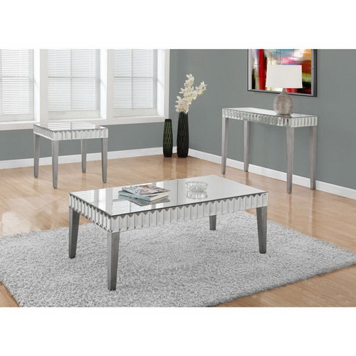 620078 Modern mirrored coffee table