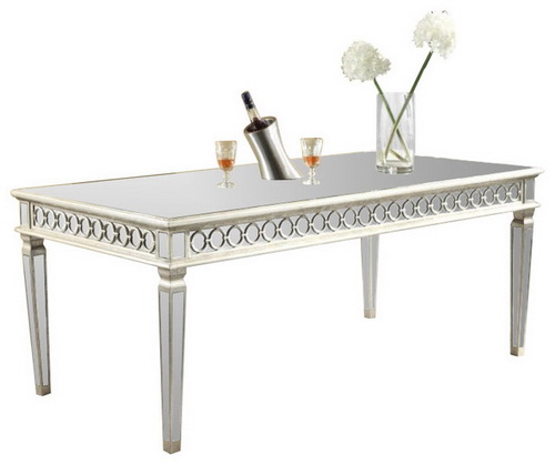 620079 Modern mirrored coffee table