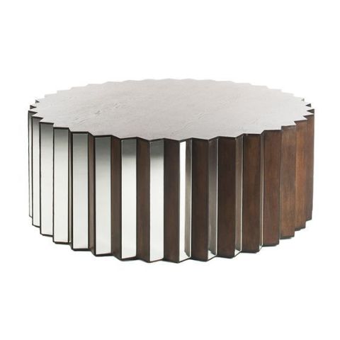 620081 Modern mirrored coffee table