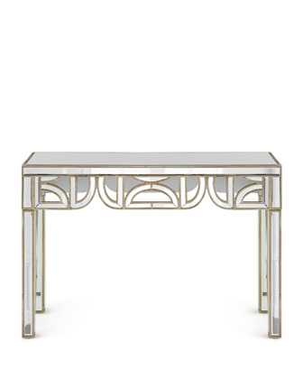 620083 Modern mirrored coffee table