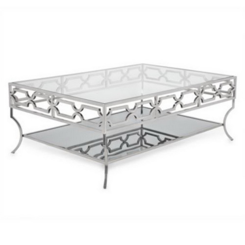 620085 Modern mirrored coffee table