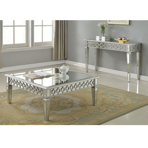 620097 Modern mirrored coffee table