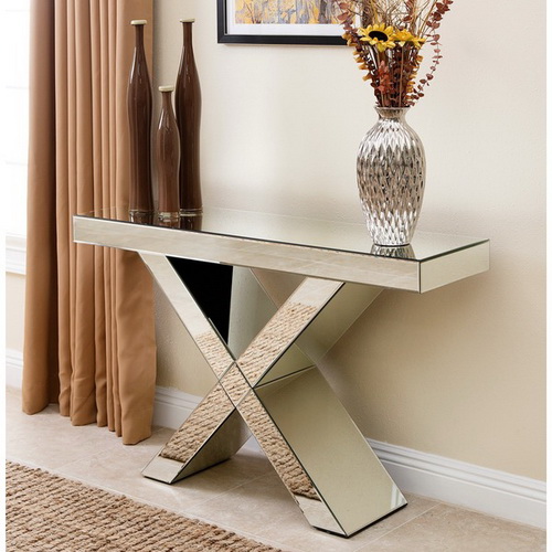 630020 baroque console mirrored table