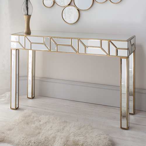 630111 console table with mirror