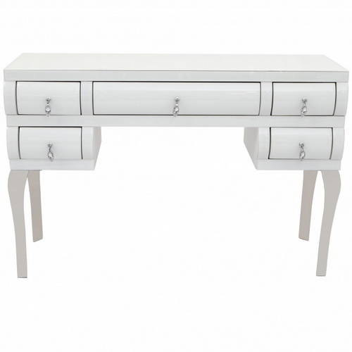 630125 modern mirrored console table