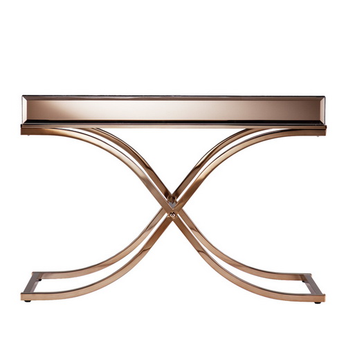 630132 modern mirrored console table