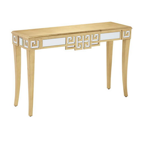 630135 modern mirrored console table