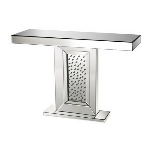 630139 modern mirrored console table