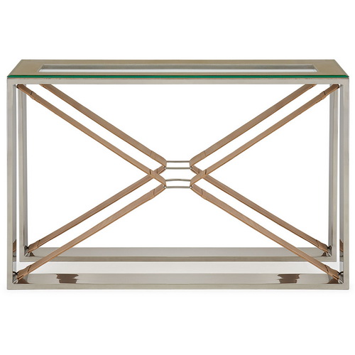 630157 modern mirrored console table