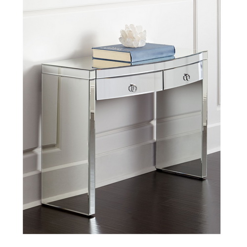 630160 modern mirrored console table