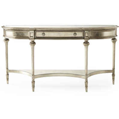 630166 modern mirrored console table