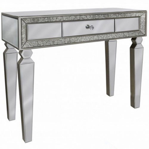 630171 modern mirrored console table