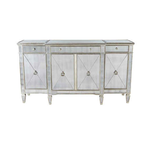 630179 modern mirrored console table