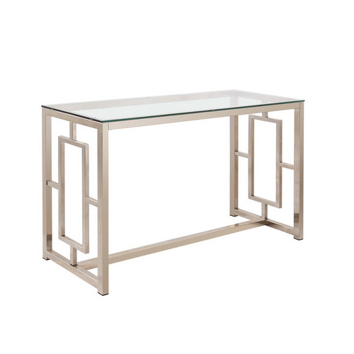 630189 luxury mirrored console table