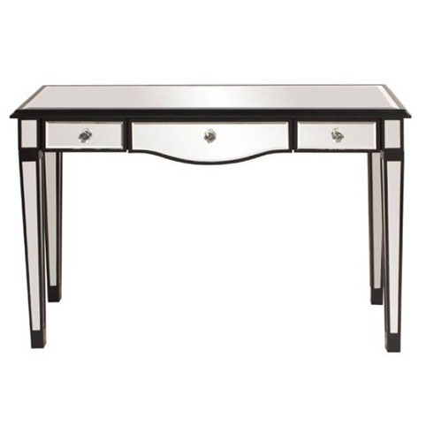 630207 luxury mirrored console table