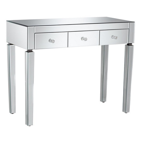 630236 luxury mirrored console table