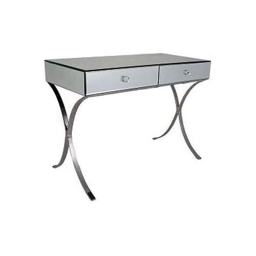 630259 antique mirrored console table