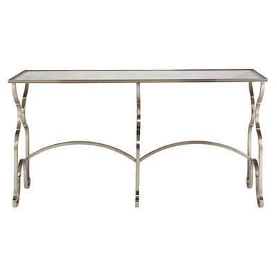 630260 antique mirrored console table