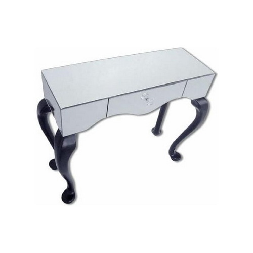 630262 antique mirrored console table