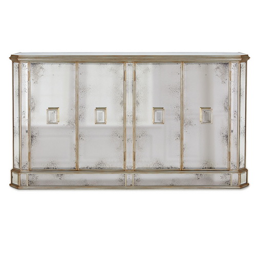 630276 italian mirrored console table