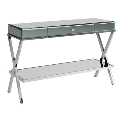 630284 italian mirrored console table