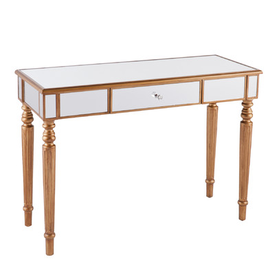 630285 italian mirrored console table