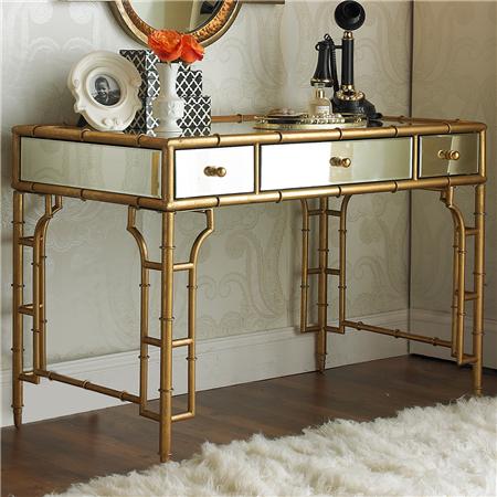 630286 italian mirrored console table