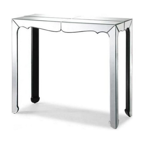 630295 glass console table mirrored console table