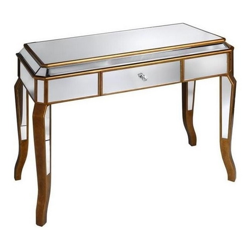 630304 glass console table mirrored console table