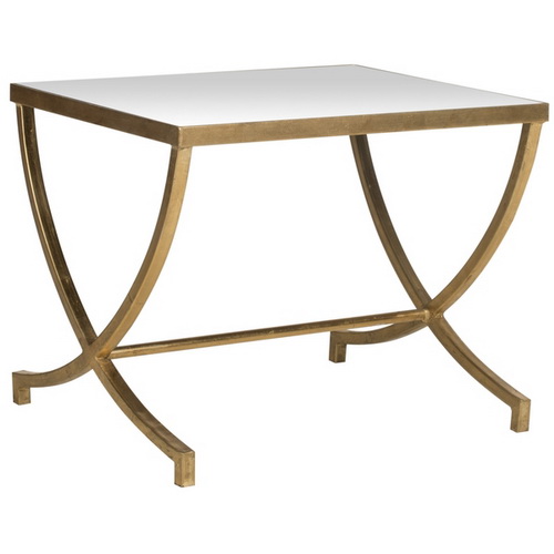 650057 Bed mirrored end table