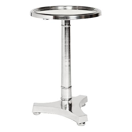 650102 Bed mirrored end table,coffee mirrored side table