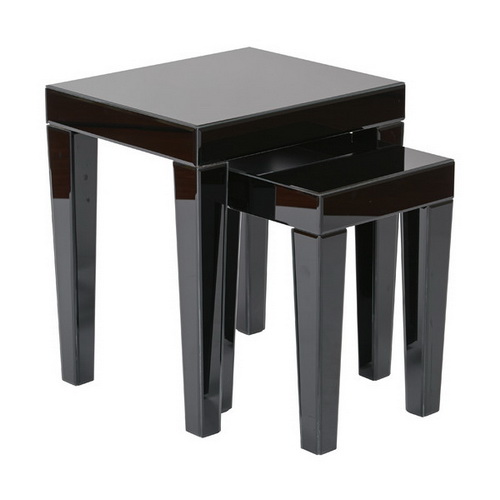 650154 pine wood end table