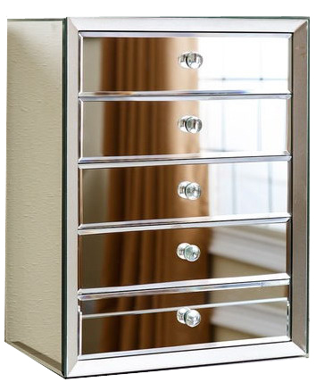 690019 mirrored Jewelry Box