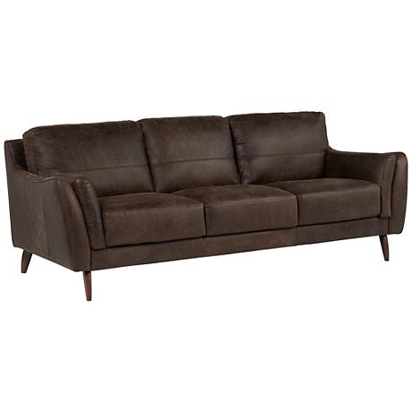 SFL00001 3 seats leather sofa