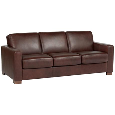 SFL00002 3 seats leather sofa