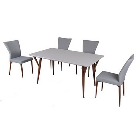 DT00155 stainless steel dining table designs