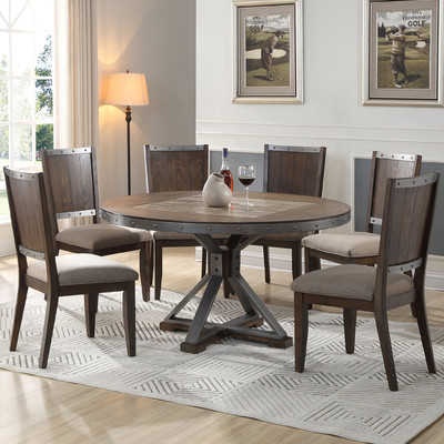 DT00200 tempered glass dining table