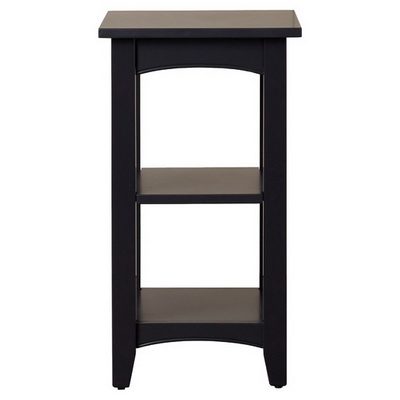 ET00313 Steel end table with marble tops/tempered glass