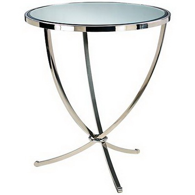 ET00413 End table with marble tops/tempered glass